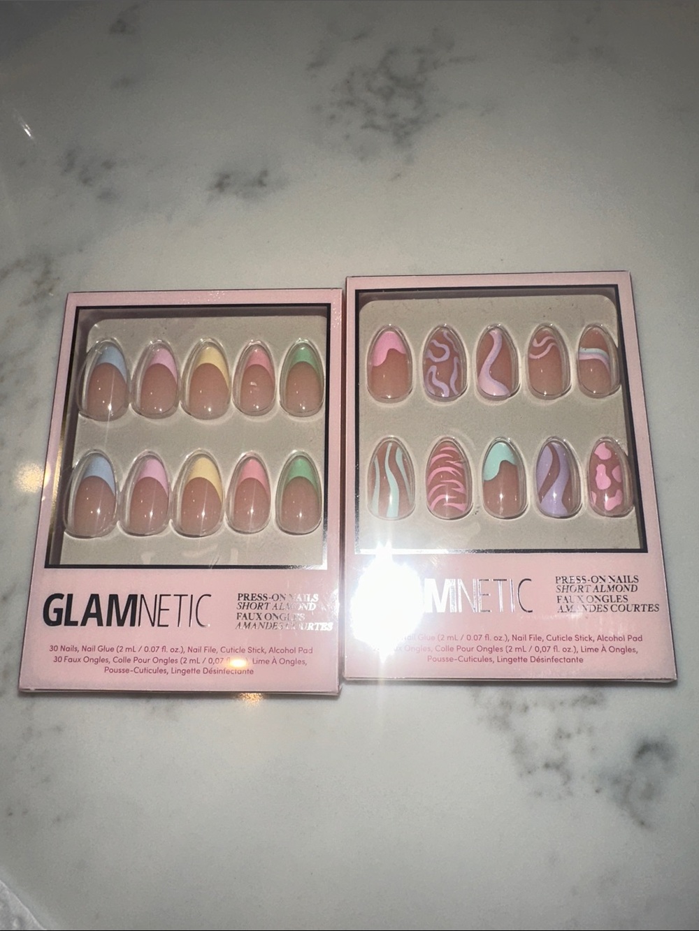 NWT Glamnetic Press- 2 Sets- Wild Card and Confetti